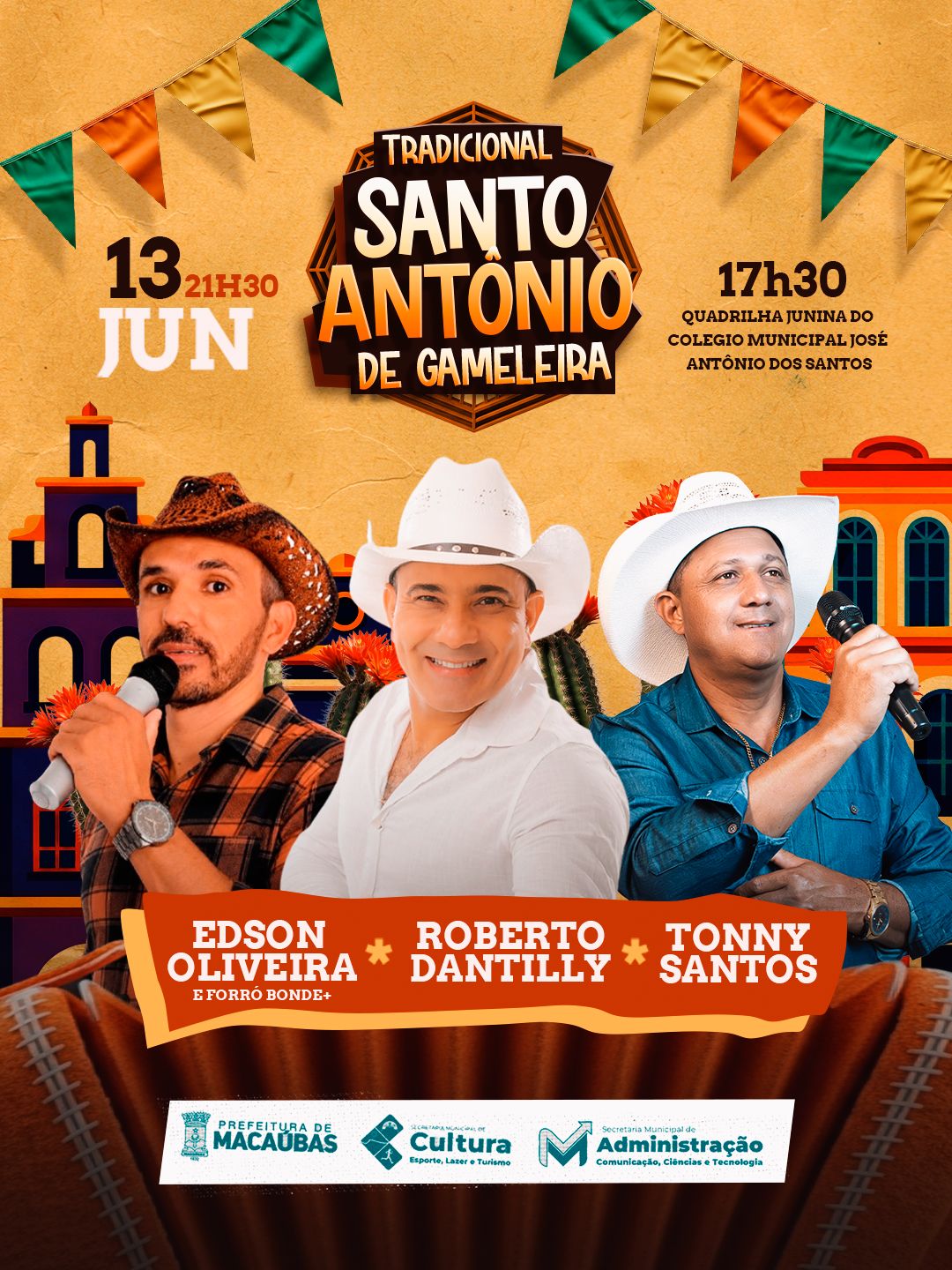 FESTA DE  SANTO ANTÔNIO EM GAMELEIRA