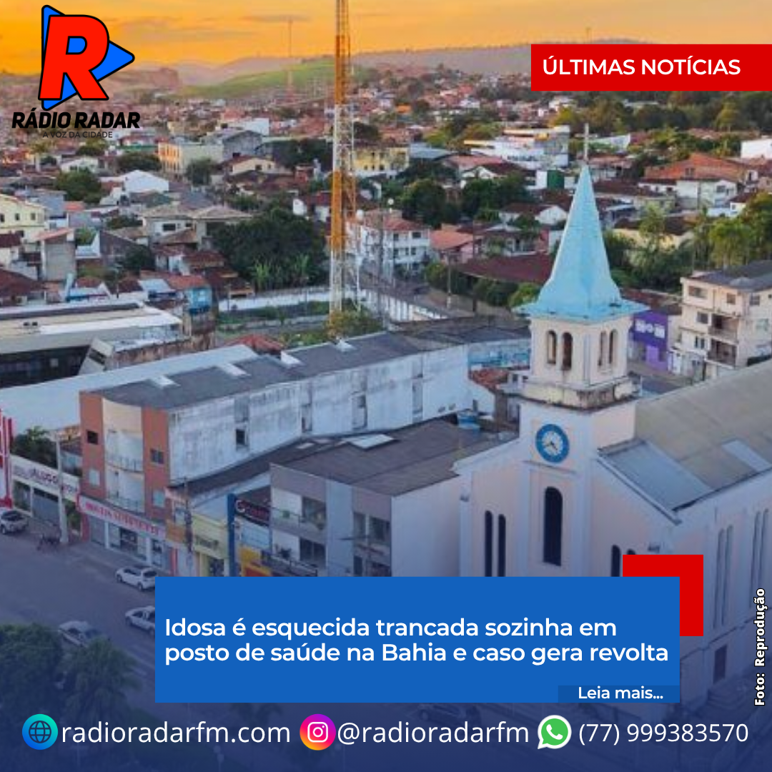 Idosa é esquecida trancada sozinha em posto de saúde na Bahia e caso gera revolta