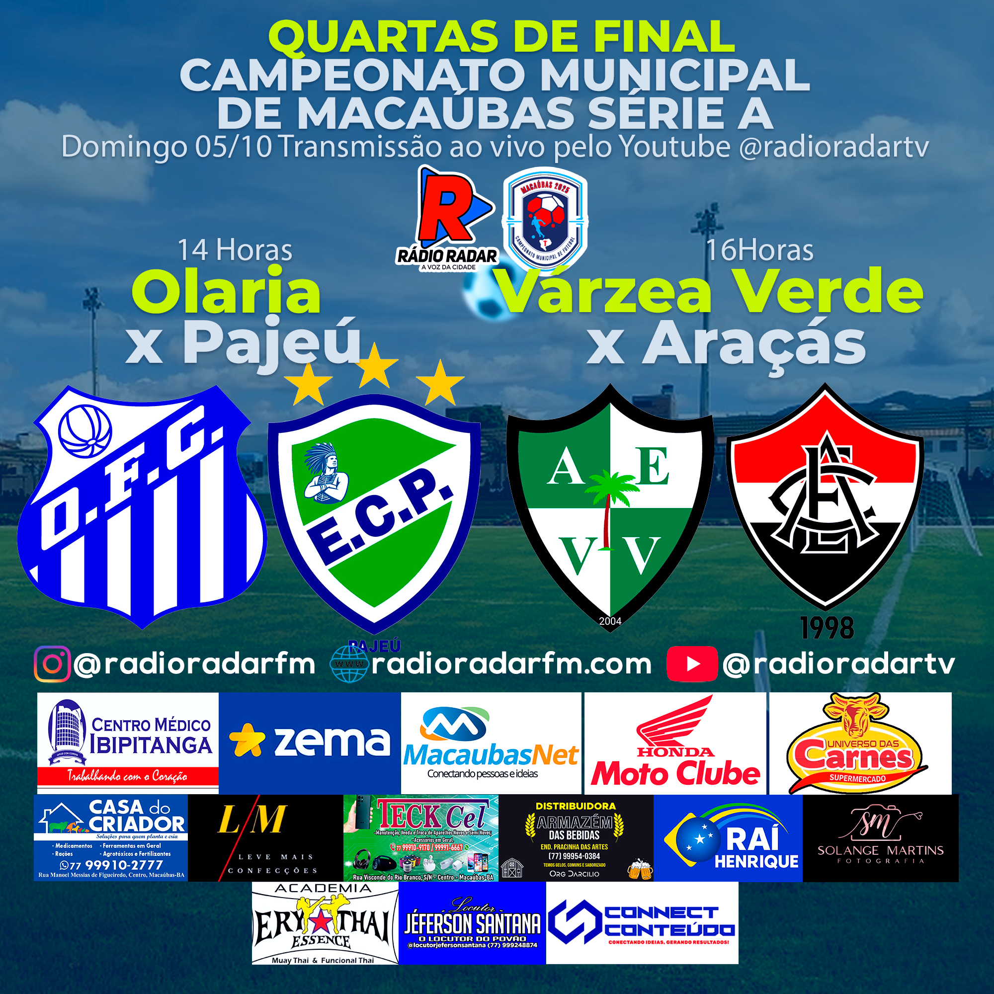 🏆 Quartas de Final Série A: Emoção e Clássico Regional Marcam o Domingo!