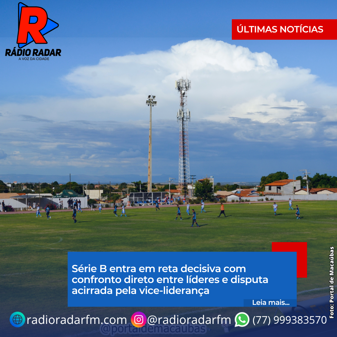 Série B entra em reta decisiva com confronto direto entre líderes e disputa acirrada pela vice-liderança